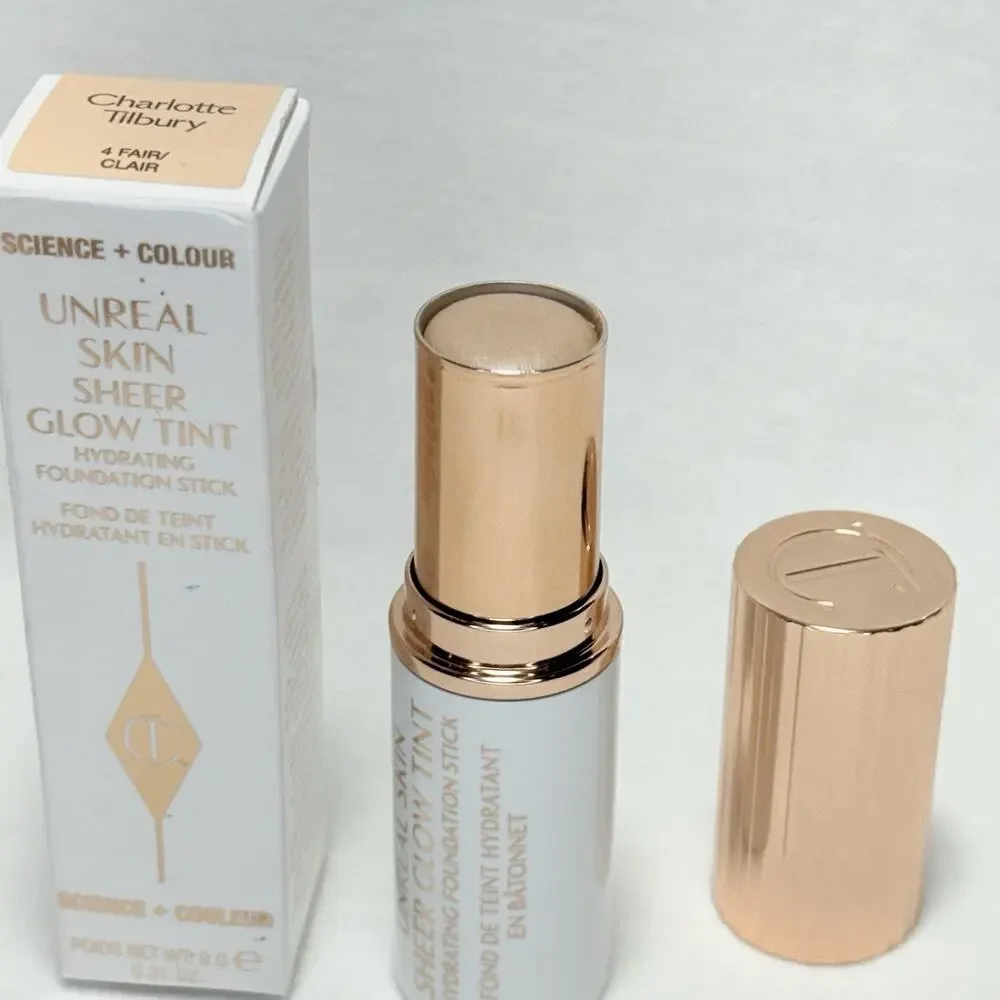 Charlotte Tilbury Unreal skin sheer glow tint - 4 FAIR/CLAIR - 9g AS-IS SEE PIC
